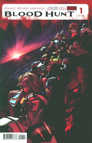 Blood Hunt: Red Band (2024) 1-5 kpl. (Z1)