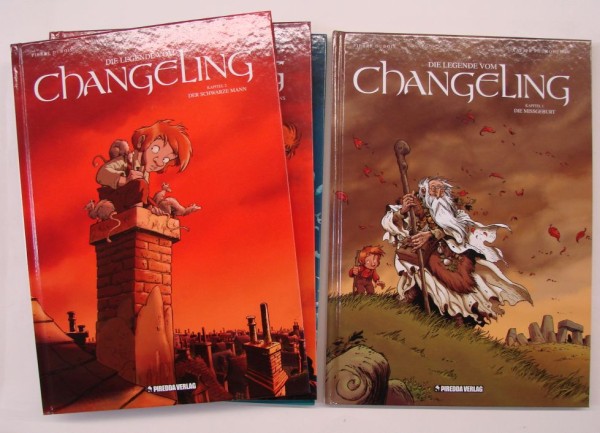 Legende vom Changeling (Piredda, B.) Nr. 1-5 kpl. (Z1)