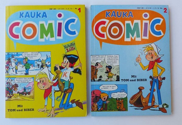 Kauka Comic (Gevacur, Tb.) Nr. 1-13 kpl. (Z2)