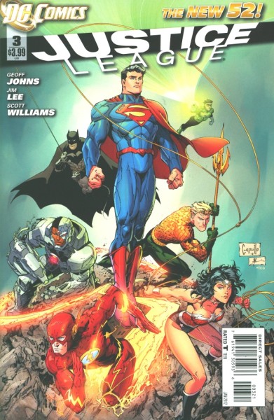 Justice League (2011) 1:25 Variant Cover 3