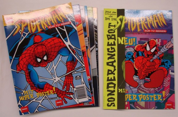 Spider-Man zur TV Serie (Marvel, GbÜ.) Nr. 1-16 kpl. (Z1)