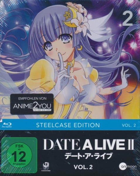Date A Live II Vol. 2 (Steelcase Edition) Blu-ray