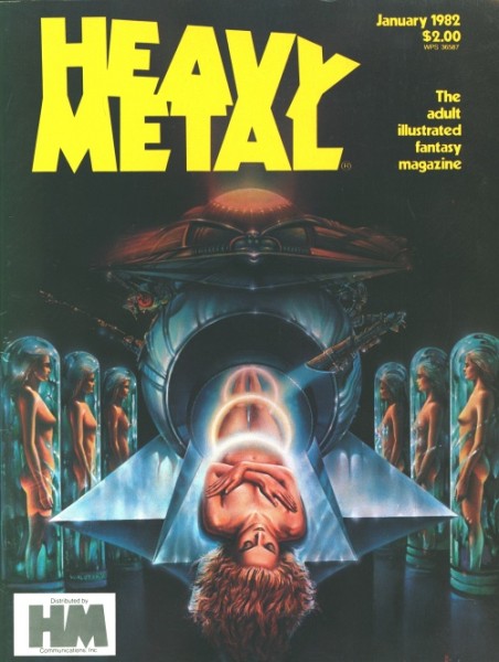 Heavy Metal (1982, Magazine) 1-12 kpl. (Z1-2)