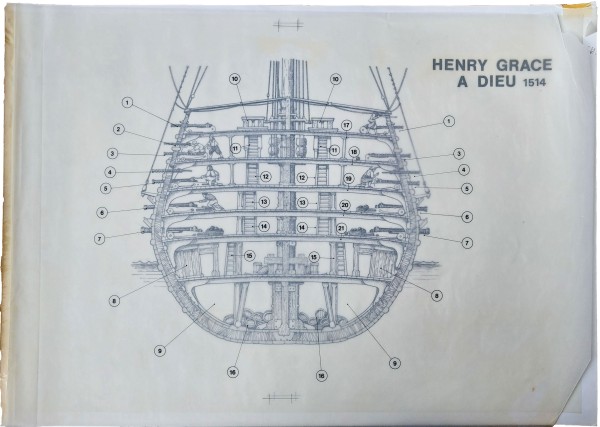 Originalzeichnung (1700) Seewölfe ÜF