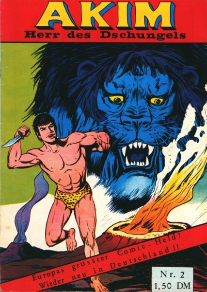 Akim - Herr des Dschungels (Hethke, Kb.) Nr. 1-6
