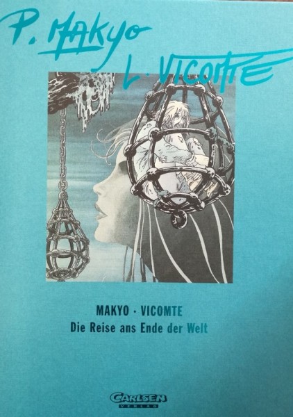 Reise ans Ende der Welt (Carlsen, Schuber, B.) Luxusausgabe Nr. 1-4 (in Leinen)