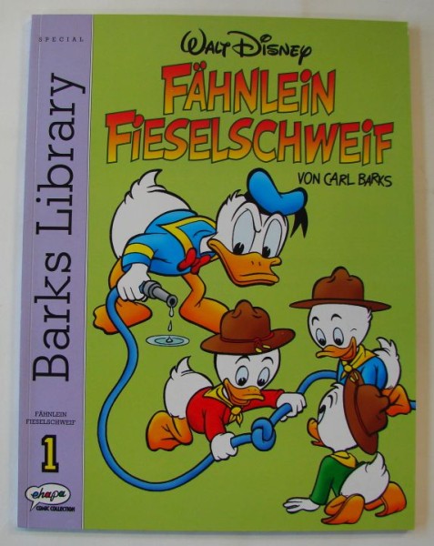 Barks Library Special (Ehapa, Br.) Fähnlein Fieselschweif Nr. 1-7 kpl. (Z1-)