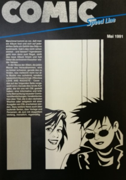 Comic Speedline (Tilsner, Zeitschrift, GbÜ.) 1991 Nr. 1-5