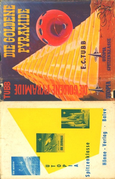 Tubb, E.C. Leihbuch SU Goldene Pyramide (Hönne) nur Schutzumschlag