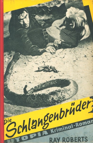 Utopia Kriminal-Roman LB Schlangenbrüder (Heros) Leihbuch