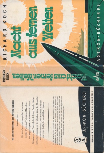 Koch, Richard Leihbuch SU Macht aus fernen Welten (Awa) nur Schutzumschlag