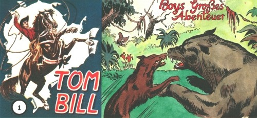 Tom Bill (Comic Club, picc.) Nr. 1-51 kpl. (Z1)