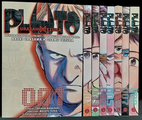 Pluto (Carlsen, Tb.) Nr. 1-8 kpl. (neu)