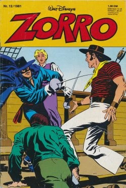 Zorro (Ehapa, Gb.) Jahrgang 1981 Nr. 12