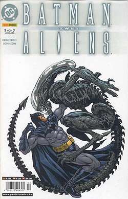 Batman/Aliens II (Panini, Gb.) Nr. 1-3 kpl. (Z1)