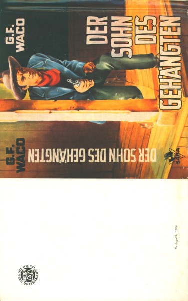 Waco, G.F. Leihbuch SU Sohn des Gehängten (Saba) nur Schutzumschlag