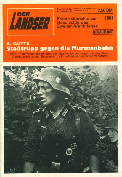 Landser in 100er Paketen (Pabel) Nr. 1801-1900 zus. (Z0-2)