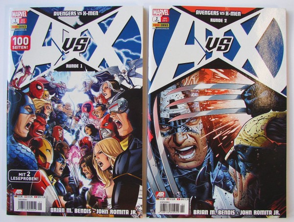 Avengers vs. X-Men (Panini, Gb.) Nr. 1-6 kpl. (Z1-)