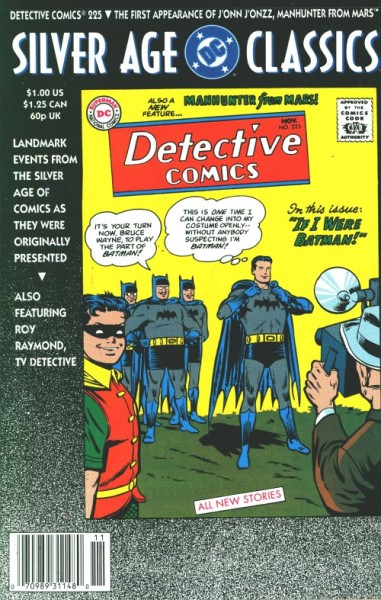 DC Silver Age Classics (1992) Detective Comics 225,327