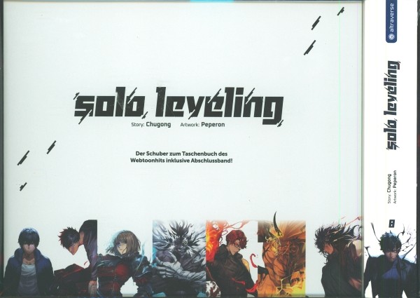 Solo Leveling Roman Taschenbuch 8 im Schuber
