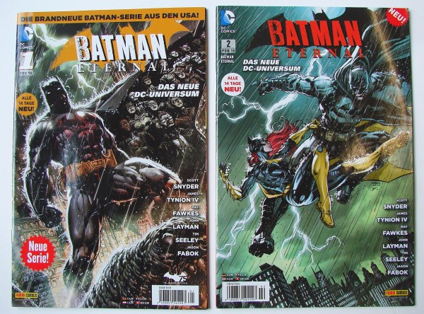 Batman Eternal (Panini, Gb., 2014) Nr. 1-26 kpl. (Z1-2)