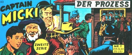Captain Micki (Bangro-Comic-Team, picc.) 2. Serie Nr. 1-21 (Nr. 43-63)