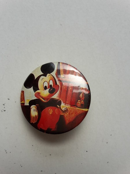 Micky Maus Button/Anstecknadel