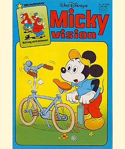 Mickyvision (Walt Disney's) (Ehapa, Gb.) Jhg. 1981 mit Beilage Nr. 1-12