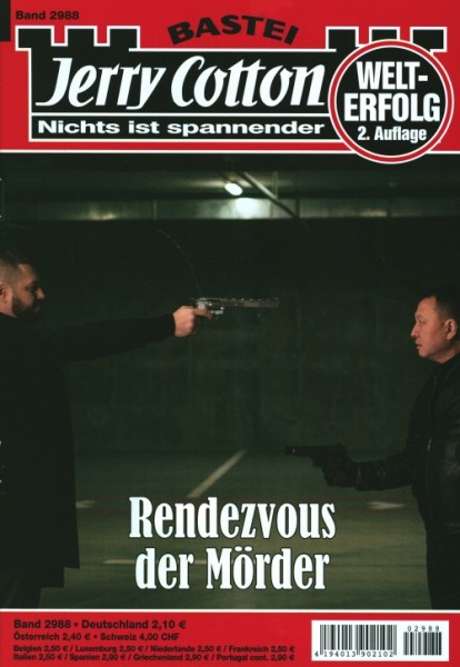 Jerry Cotton 2. Auflage 2988