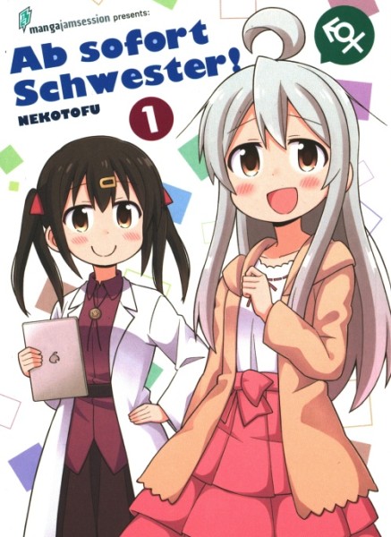 Ab sofort Schwester (Manga Jamsession, Tb.) Nr. 1-4 zus. (Z1)