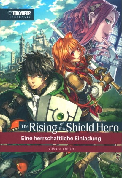 Rising of the Shield Hero Light Novel (Tokyopop, Tb.) Nr. 1-11