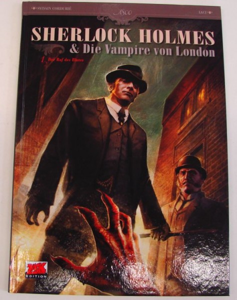 Sherlock Holmes (Mosaik, B.) & die Vampire von London Nr. 1+2 kpl. (Z1)