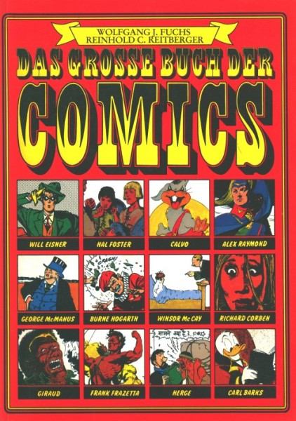 Grosse Buch der Comics (Melzer/Bertelsmann, Br.) (Fuchs/Reitberger)