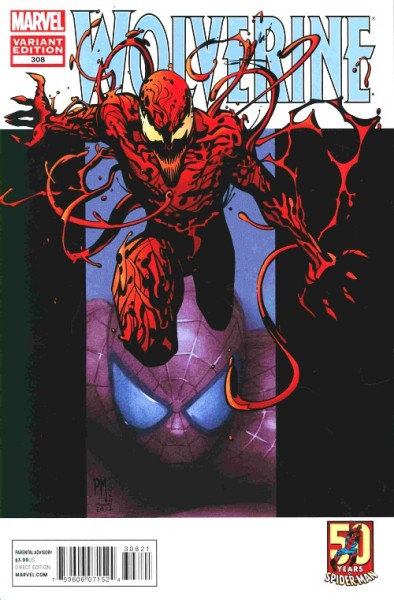 Wolverine (2012) 1:25 Variant Cover 308