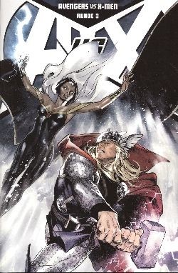 Avengers vs. X-Men 3 Avengers Cover