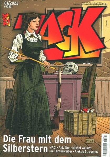 Zack Magazin (Mosaik, Zeitschrift, GbÜ.) Jahrgang 2023 Nr. 1-12 kpl. (Z1)