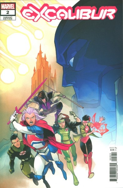 Excalibur (2019) 1:25 Variant Cover 2