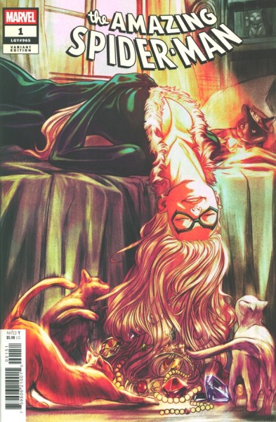 Amazing Spider-Man (2025) Black Cat Variant Cover 1