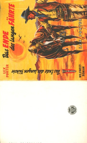 Porter, Lex Leihbuch SU Ende der langen Fährte (Bewin) nur Schutzumschlag