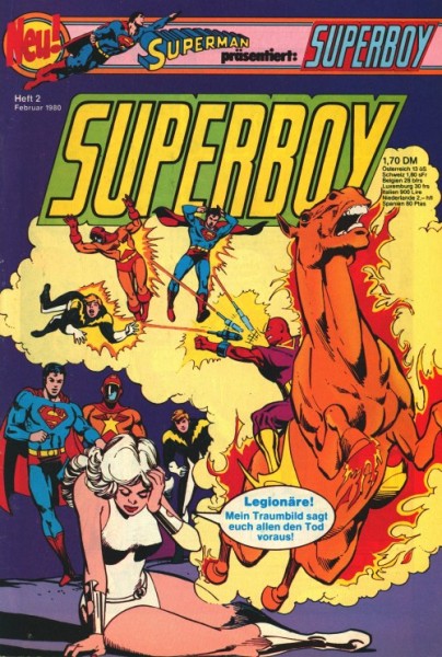 Superboy (Ehapa, Gb.) Jahrgang 1980 Nr. 1-13