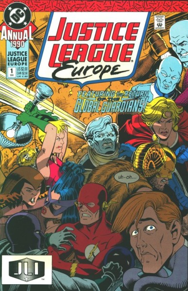 Justice League Europe (1989) Annual 1-5
