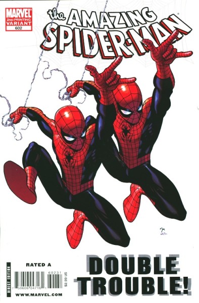 Amazing Spider-Man (2003) 2nd Printing Variant Cover 602