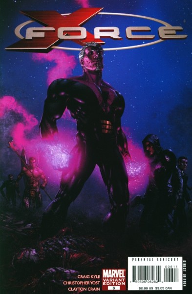 X-Force (2008) Bastion Variant Cover 6