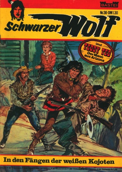 Schwarzer Wolf (Bastei, Gb.) Nr. 1-68