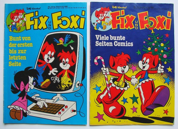 Fix und Foxi (Pabel, Gb.) 29. Jahrgang Nr. 1-53 kpl. (Z3)
