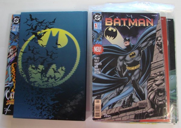Batman (Dino, Gb.) Nr. 1-63 kpl. mit allen TimeWarp Schubern (Z1)