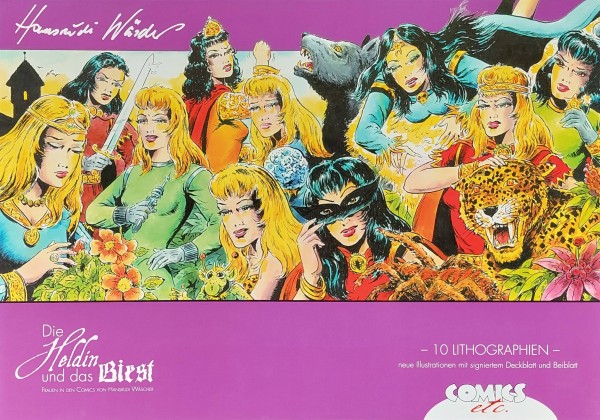 Heldin und das Biest Portfolio Frauen in den Comics von Hansrudi Wäscher