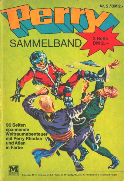 Perry - Unser Mann im All Sammelband (Moewig, Gb.) Nr. 1-35