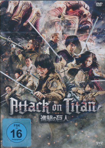 Attack on Titan - Realfilm DVD