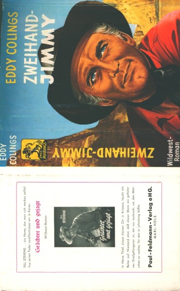 Colings, Eddy Leihbuch SU Zweihand-JImmy (Feldmann) nur Schutzumschlag